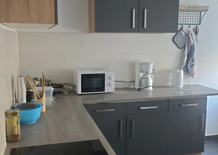 Schöne Vollausgestattete Monteurs- Gästewohnung Nähe Raffinerie Leuna Und Geiseltalsee Für 6 Personen Apartamento